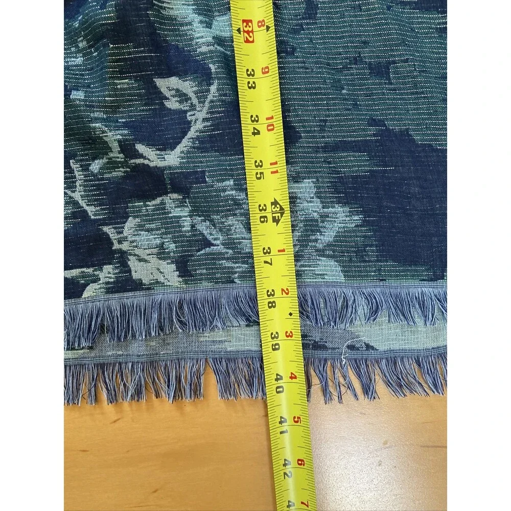 BLUE BEAUTY collection 18 scarf floral blue shades